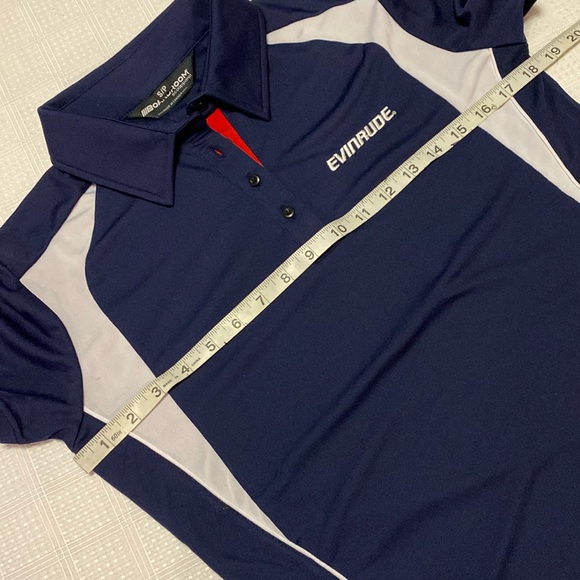 Evinrude Ladies Golf Polo Small Navy Blue - Picture 3 of 7